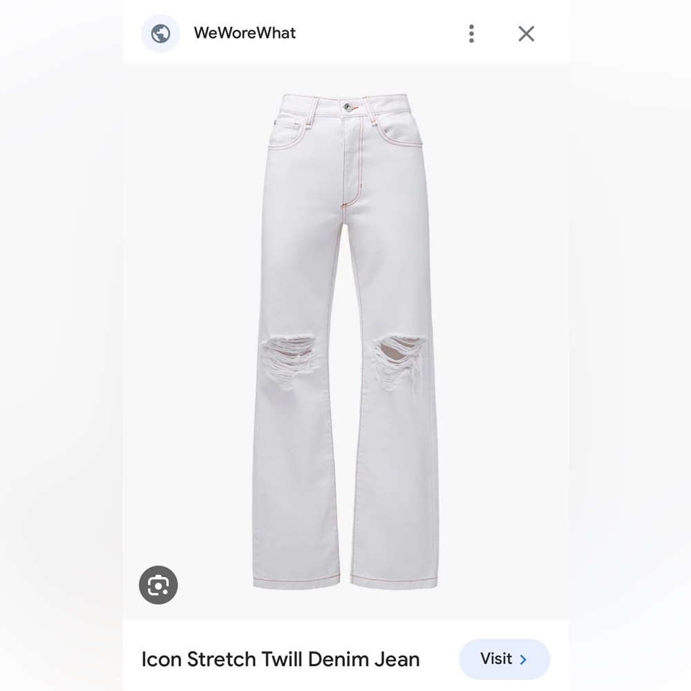 WeWoreWhat - Icon stretch twill denim